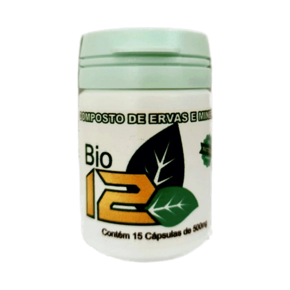 Suplemento Composto De Ervas Naturais Bio 12 Zerador 15 Caps