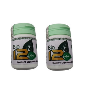 Suplemento Composto De Ervas Naturais Bio 12 Zerador 15 Caps